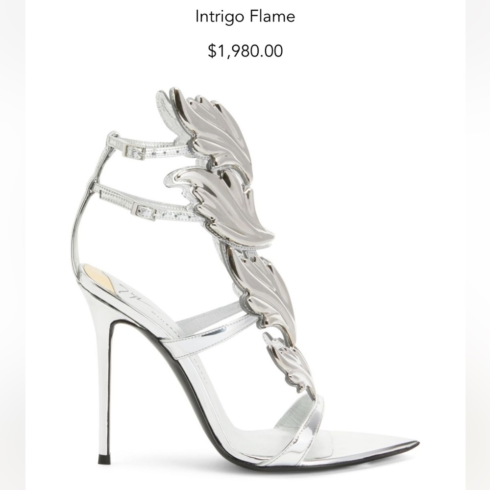 Giuseppe Zanotti - intrigo flame heel